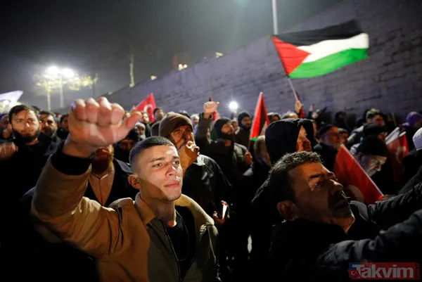 ABD'nin Orta Doğu'da kaos planı protesto edildi! İstanbul, Gazze, Ürdün, Batı Şeria... - 35