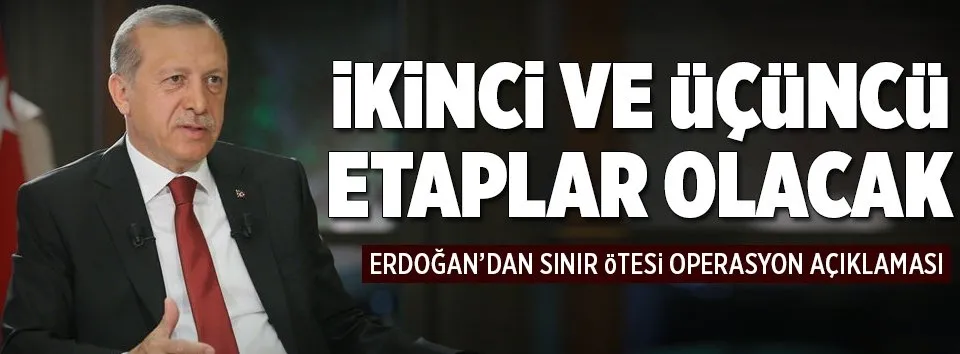 Erdoğan’dan sınır ötesi operasyon açıklaması