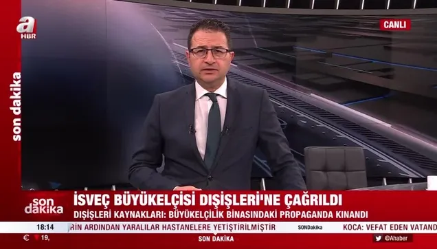 İsveç Büyükelçisi Dışişleri’ne çağrıldı