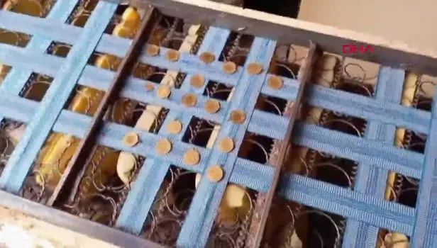 Niğde'de tamire gönderilen kanepenin içinden 110 bin liralık altın çıktı