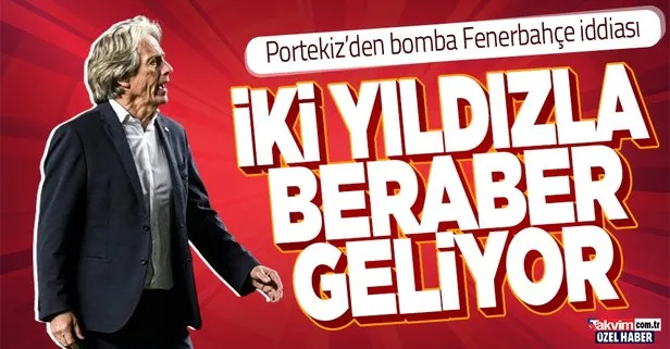 Portekiz’den flaş iddia! Jorge Jesus Fenerbahçe’ye Haris Seferovic ve Andre Franco ile geliyor