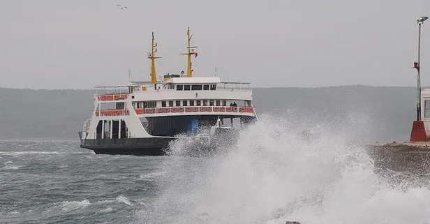 SON DAKİKA: Deniz ulaşımına fırtına engeli! İşte 12 Şubat iptal edilen seferler