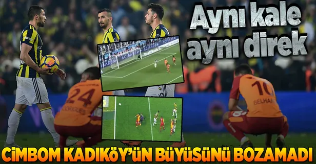 Galatasaray, Kadıköy'de yine kazanamadı