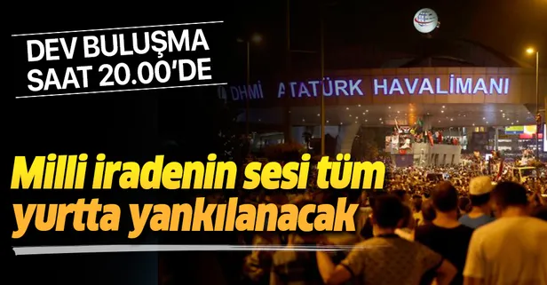 Milli iradenin sesi tüm yurtta yankılanacak