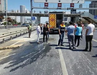 D-100 Karayolu trafiğe kapatıldı