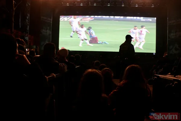 Trabzonspor taraftarı şampiyonluğu kutluyor! Renkli görüntüler... - 9