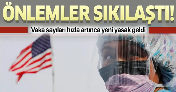 ABD'de koronavirüs vakaları artınca harekete geçtiler! Başkent Washington'da "maske zorunluluğu" kararı