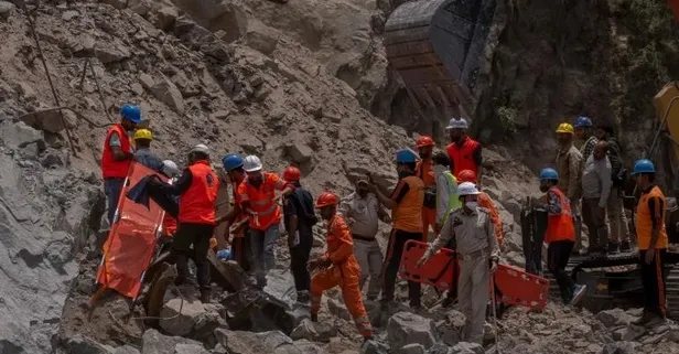 Hindistan’da tünel faciası! Onlarca işçi enkaz altında kaldı