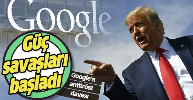 ABD'den teknoloji devi Google’a tekelleşme davası!
