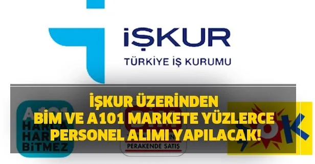 Bim ve A101 duyuru yayımladı: Farklı şehirlere personel alımı yapılacak