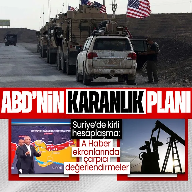 ABDnin Suriyedeki karanlık planı A Haber ekranlarında yorumlandı!