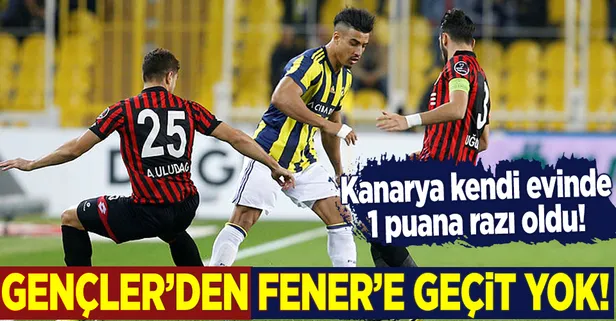 'Gençler'den Fener'e geçit yok!