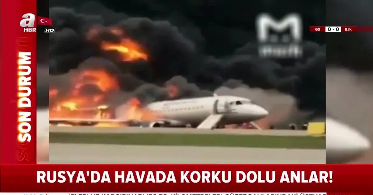 Rusya'da uçak faciası! 13 kişi hayatını kaybetti