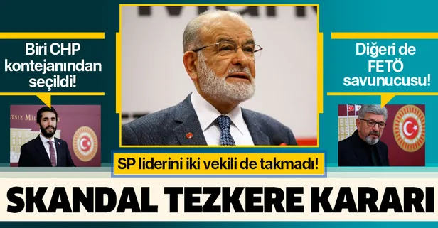 Son dakika: Saadet Partisi'nden skandal Libya tezkeresi kararı!