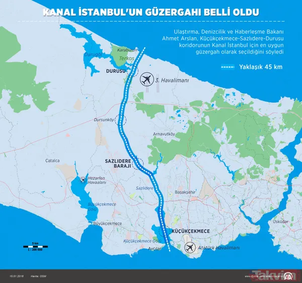 Tarihi değiştirecek proje! İşte Kanal İstanbul’un detayları - 1