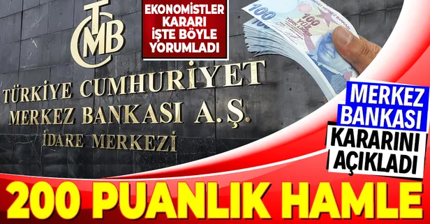SON DAKİKA: Merkez Bankası 2020 yılının son faiz kararını açıkladı! Ekonomistler faiz kararını memnuniyetle karşıladı