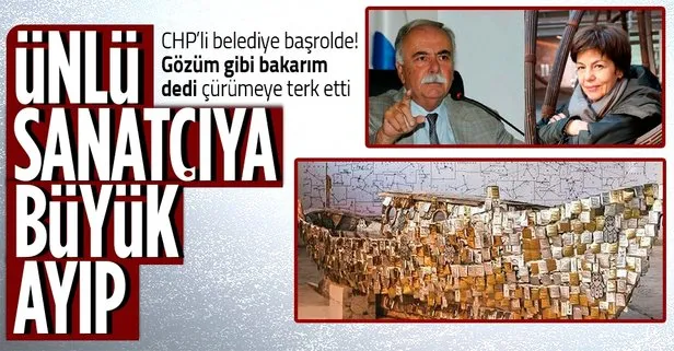 CHP’li Çanakkale Belediyesi’nden ünlü heykeltıraşı utandıran ayıp