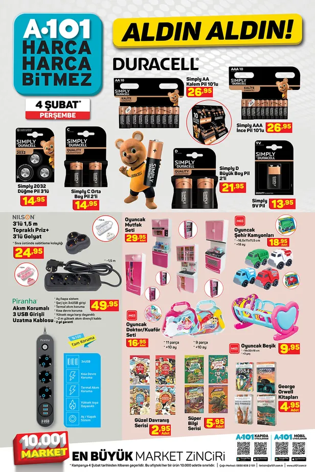A101 aktüel ürünler kataloğu 4 Şubat 2021! A101 aktüel katalog yine dopdolu! Samsung televizyon…-7