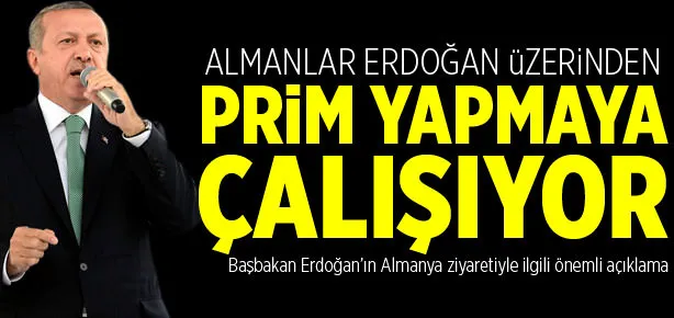 Başbakan’ın ziyaretini kullanmak istiyorlar