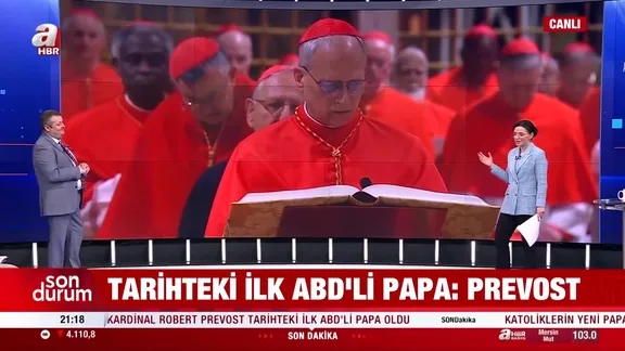 Beyaz dumandan ABD’li papa çıktı!