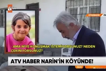 Narin Güran'ın köyünde ölüm sessizliği!