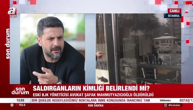 BJK eski yönetici Avukat Şafak Mahmutoğlu silahlı saldırıda hayatını kaybetti! Cundalı Yeşilköy'de cinayet