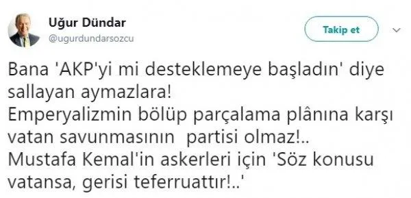 Uğur Dündar 'AKP'li oldun' eleştirilerine isyan etti-2