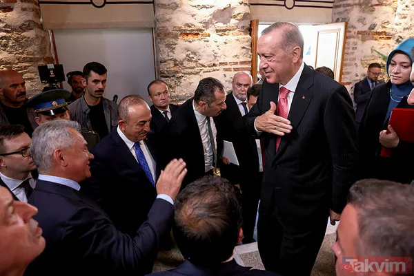 Tahıl krizi İstanbul'da çözüldü! Başkan Erdoğan devreye girdi tarihi adım atıldı! İşte kare kare tarihi anlar.. - 23