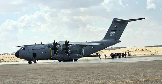 Türkiye Gazze için seferber! Yardım için gönderilen üçüncü uçak Mısır'da: İlaç, tıbbi malzeme, dayanıklı gıda, çocuk bezi...