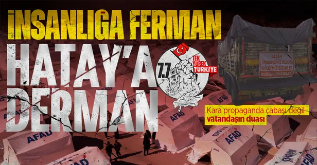 Seferberlik ruhu Hatay'da: AFAD, Kızılay ve niceleri... Depremzedeler için dört koldan yardım