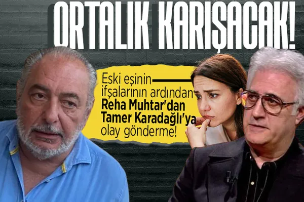 Reha Muhtar'dan Tamer Karadağlı'ya olay gönderme! Eski eşi Deniz Uğur o ses kayıtlarını ifşalamıştı: "Çocuklar Duymasın istedim ama..."-1