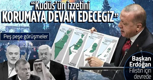 Son dakika: Başkan Erdoğan’dan Mescid-i Aksa diplomasisi!
