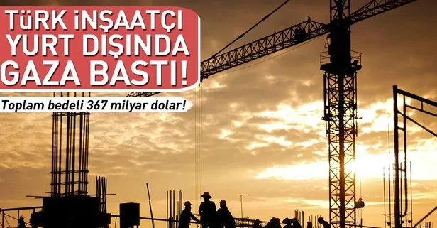 Türk inşaatçı yurt dışında gaza bastı