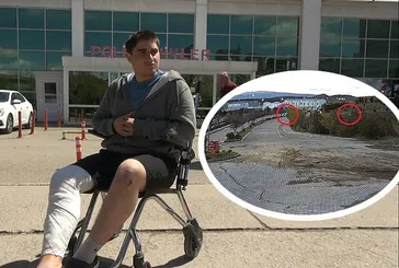 Köpeklerden kaçarken duvardan düştü! Üniversiteli Arda Aydın’ın o görüntüleri ortaya çıktı