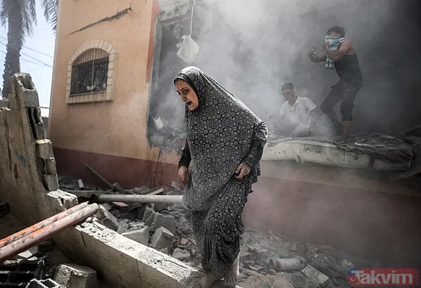 İsrail bir aileyi daha yok etti! Ateşkes kararına rağmen katliam: Deyr el Balah’ta enkazdan cesetler çıkarıldı - 9