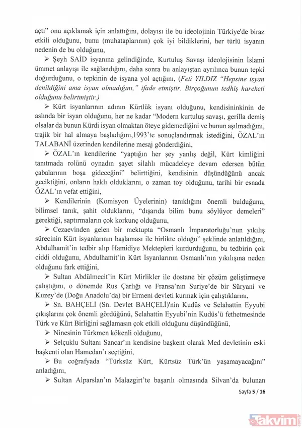 İşte 16 sayfalık İmralı tutanağı... PKK elebaşı Abdullah Öcalan Suriye için ne dedi? İsrail ve MOSSAD iddiası - 10