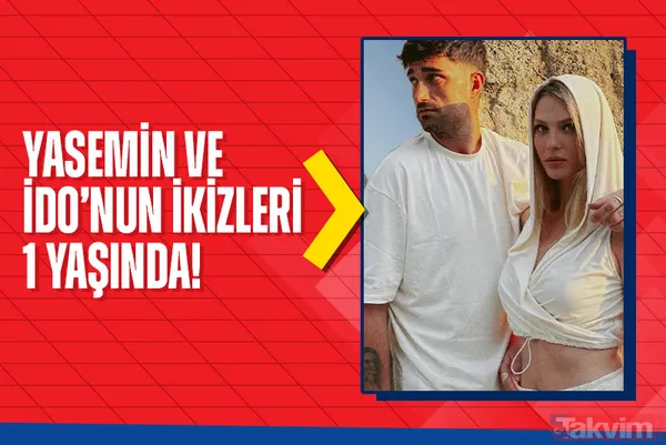 İbrahim Tatlıses’in torunları 1 yaşında! İdo Tatlıses ve Yasemin Şefkatli tüm aileyi bir araya topladı! - 1