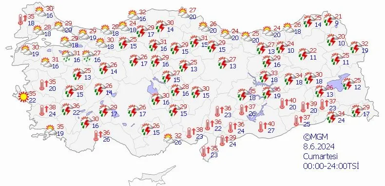 Kavrulmaya devam: +8 +12! Sebebi izobarik sırt... Meteoroloji Genel Müdürlüğü'nden hava durumu raporu: Sıcaklıklar ne kadar sürecek?-14