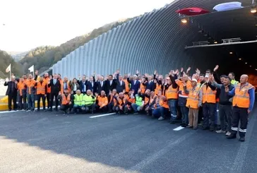 Bolu Dağı Tüneli törenle hizmete açıldı!