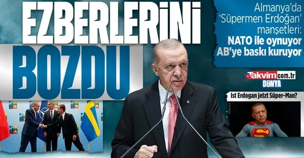 Alman Bild’in Başkan Erdoğan şaşkınlığı! Tüm ezberlerini bozdu: Süpermen ilan edildi