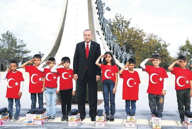 Başkan Erdoğan: Toprak peşinde değiliz-1