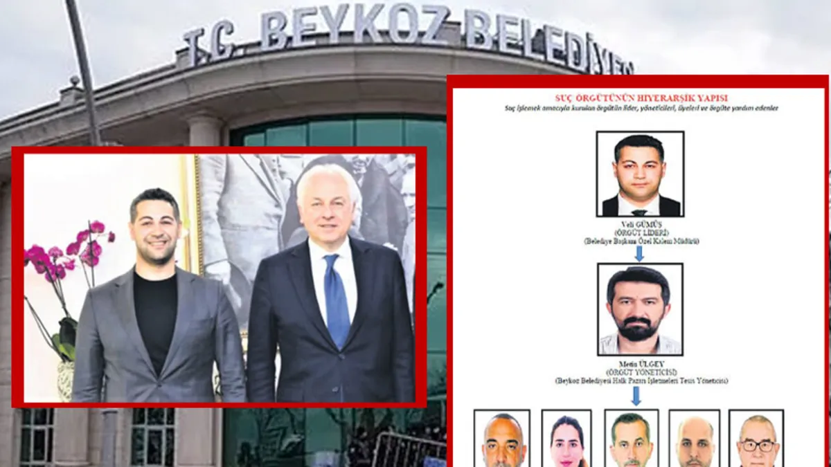 Beykoz Belediyesi’ndeki suç örgütünün şeması ortaya çıktı! 65 bin TL maaş alıyor 200 bin TL’lik rezidansta oturuyor