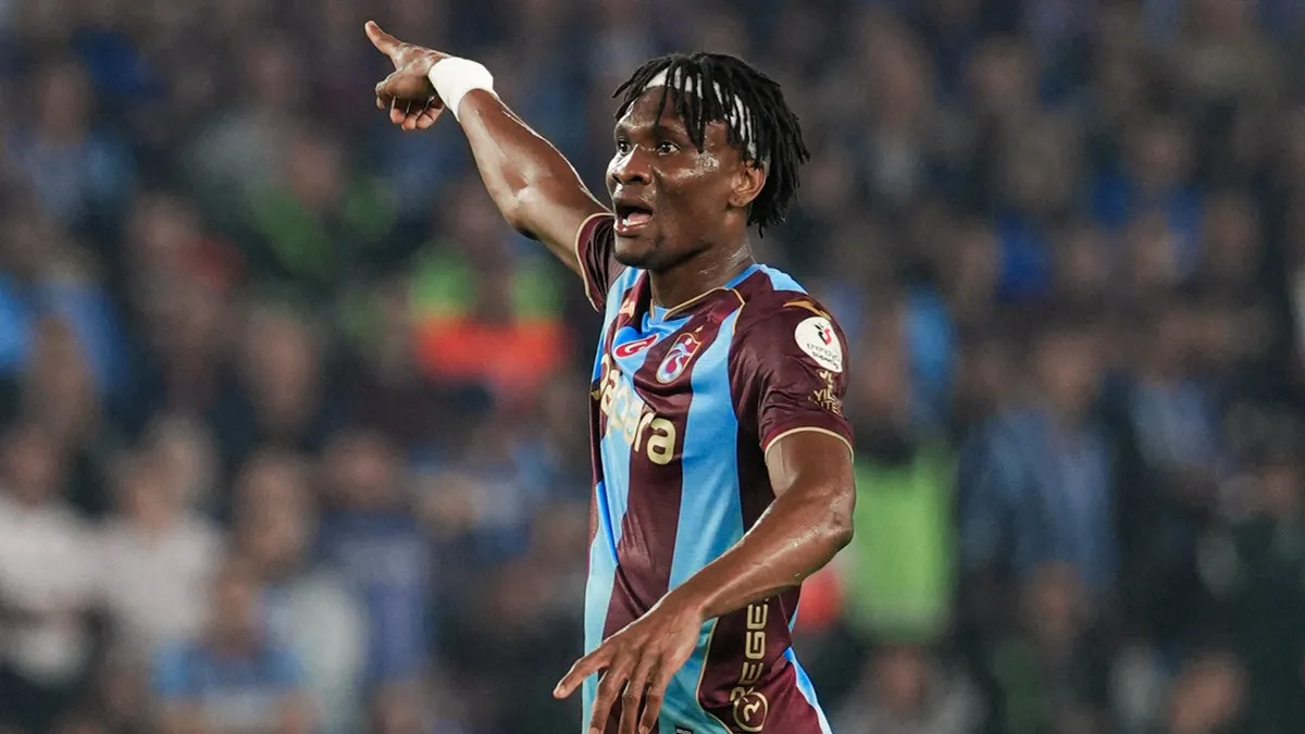 Trabzonspor'un savunmacısı Chibuike Nwaiwu Avrupa devlerinin radarına girdi
