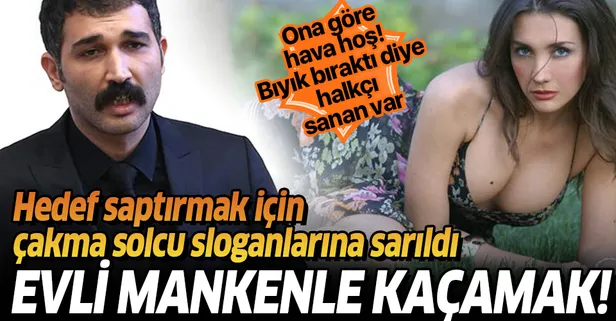 Evli manken Pınar Güsar ile yakalanan TİP milletvekili Barış Atay hedef saptırmak için hükümeti hedef aldı!