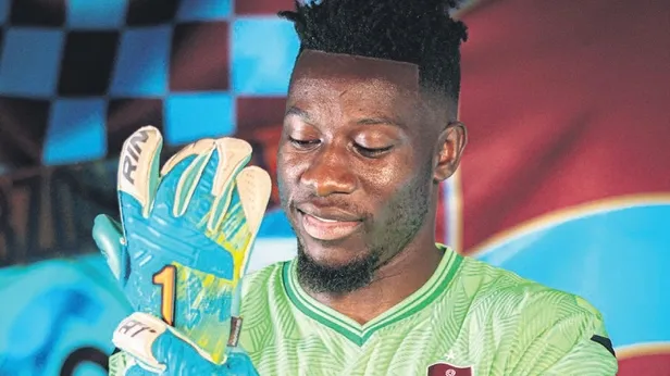 Trabzonspor’un yeni kalecisi Andre Onana, Fenerbahçe maçı için hazır