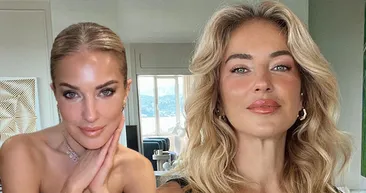 Burcu Esmersoy derin dekoltesiyle paylaştı! Takipçisinden Olmamış çünkü bir kıyafet göremiyorum yorumu geldi! Bakın ne cevap verdi...