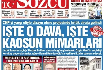 Yalanın Sözcü’sünden skandal manşet!