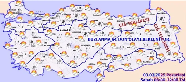 Beyaz kış şimdi başlıyor! İstanbul ve Ankara için kar yağışı kapıya dayandı: MGM 3 Şubat hava durumu raporu - 2