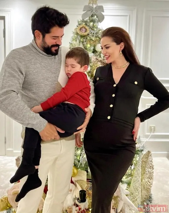 Fahriye Evcen ikinci kez anne oldu! Burak Özçivit ile Fahriye Evcen'in mutlu günü! Bakın Karan'ın kardeşinin adı ne oldu - 5
