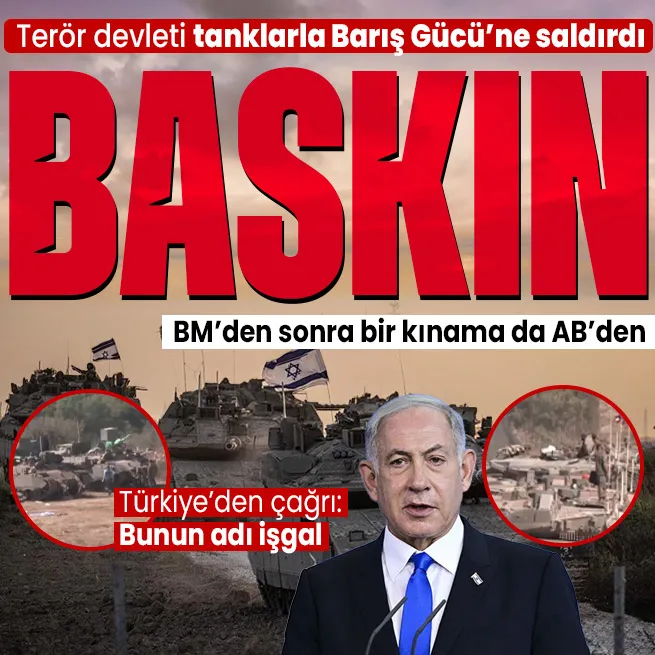 İsrail tanklarından BM üssüne baskın! Birleşmiş Milletler: Bu şok edici bir ihlal, İsrailden izahat istedik | Türkiyeden sert tepki